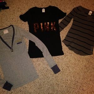 VS PINK shirts